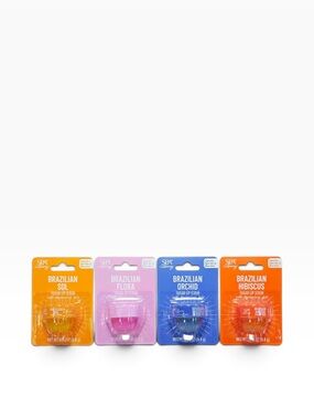 SPA Luxury Brazilian Sugar Lip Scrub-  Set of 4